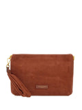 GIANNI CHIARINIsuede clutch bag