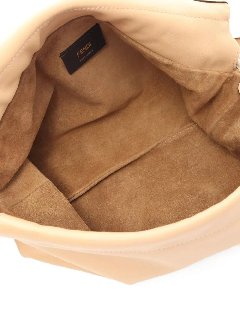 Pre-OwnedFendi Pre-Owned2020s medium Mamma ruched leather shoulder bag