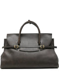 SimkhaiRiver leather weekender tote bag