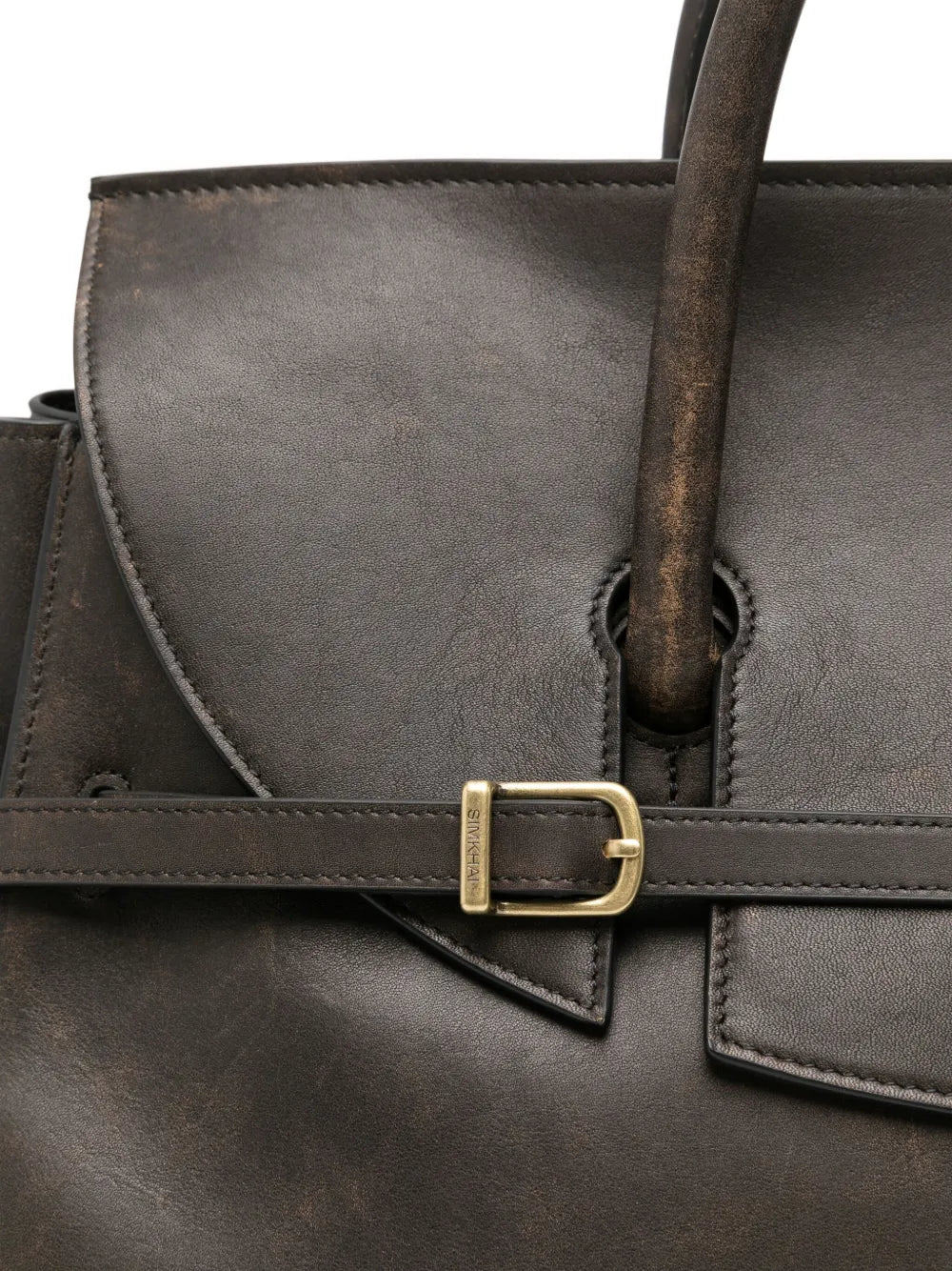 SimkhaiRiver leather weekender tote bag