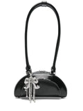 Self-PortraitCurved Charm shoulder bag