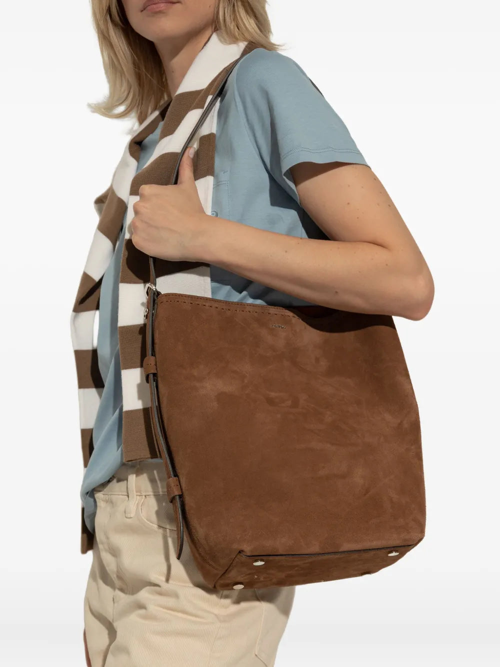 Max MaraArcheti suede shoulder bag