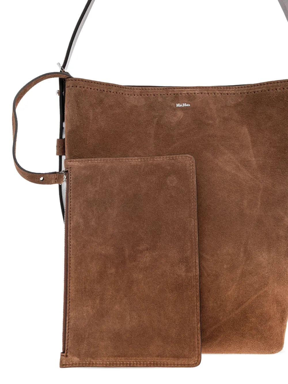 Max MaraArcheti suede shoulder bag