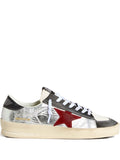 Golden Goose Stardan Metallic Leather Sneakers