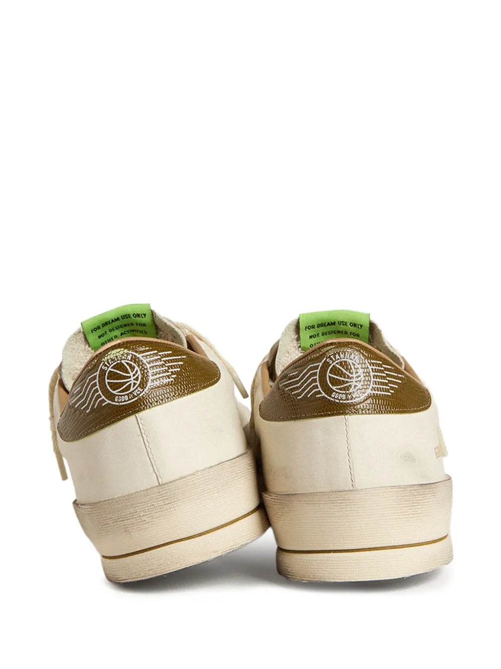 Golden Goose Stardan Star-Printed Leather Sneakers