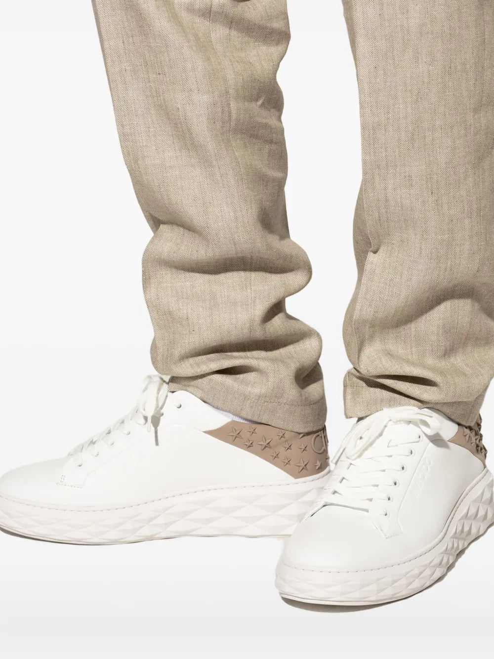 Jimmy Choo Diamond Maxi Sneakers
