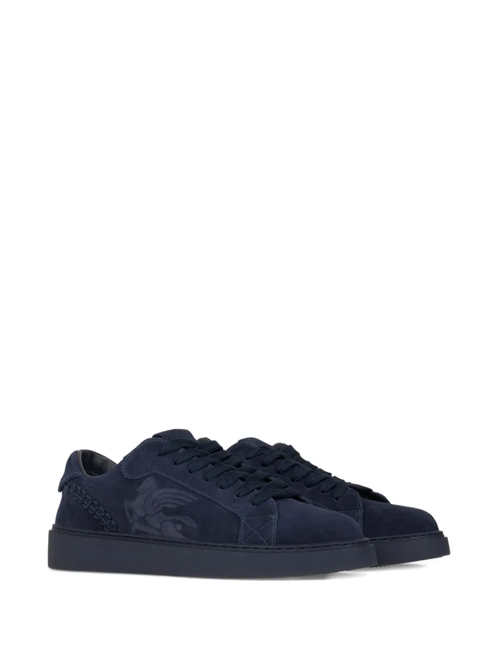 Etro Suede Low-Top Sneakers