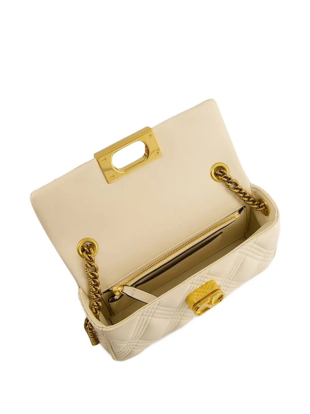 Valentino GaravaniQuiltie 67 leather shoulder bag