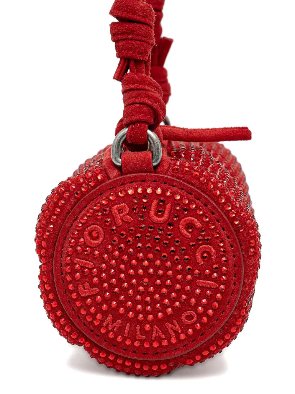Fioruccimicro Mella crystal-embellished shoulder bag