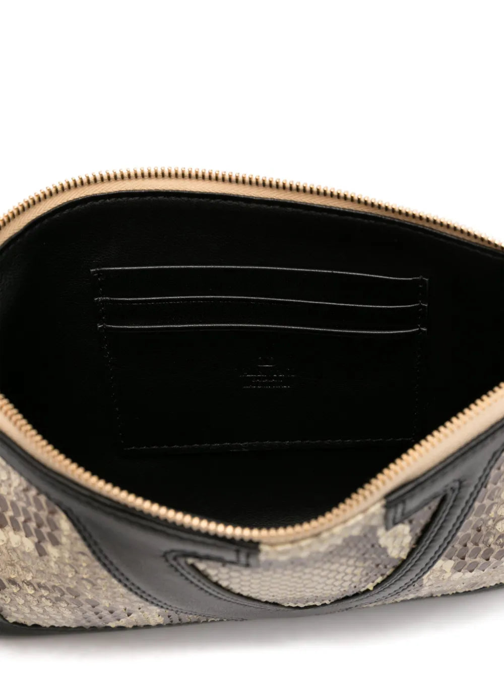 Valentino GaravaniViva Superstar leather clutch bag