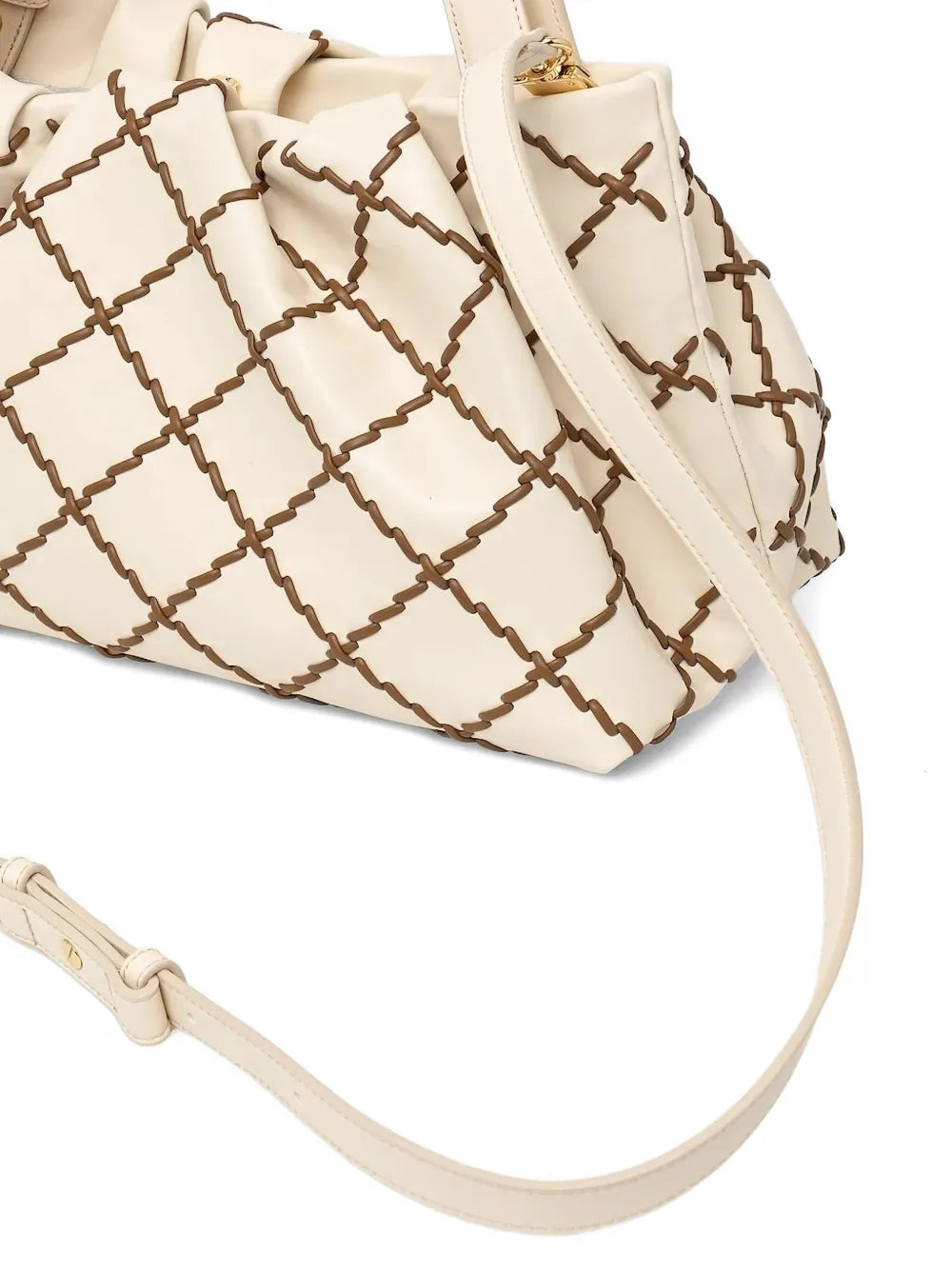Themoir?thena diamond-pattern tote bag