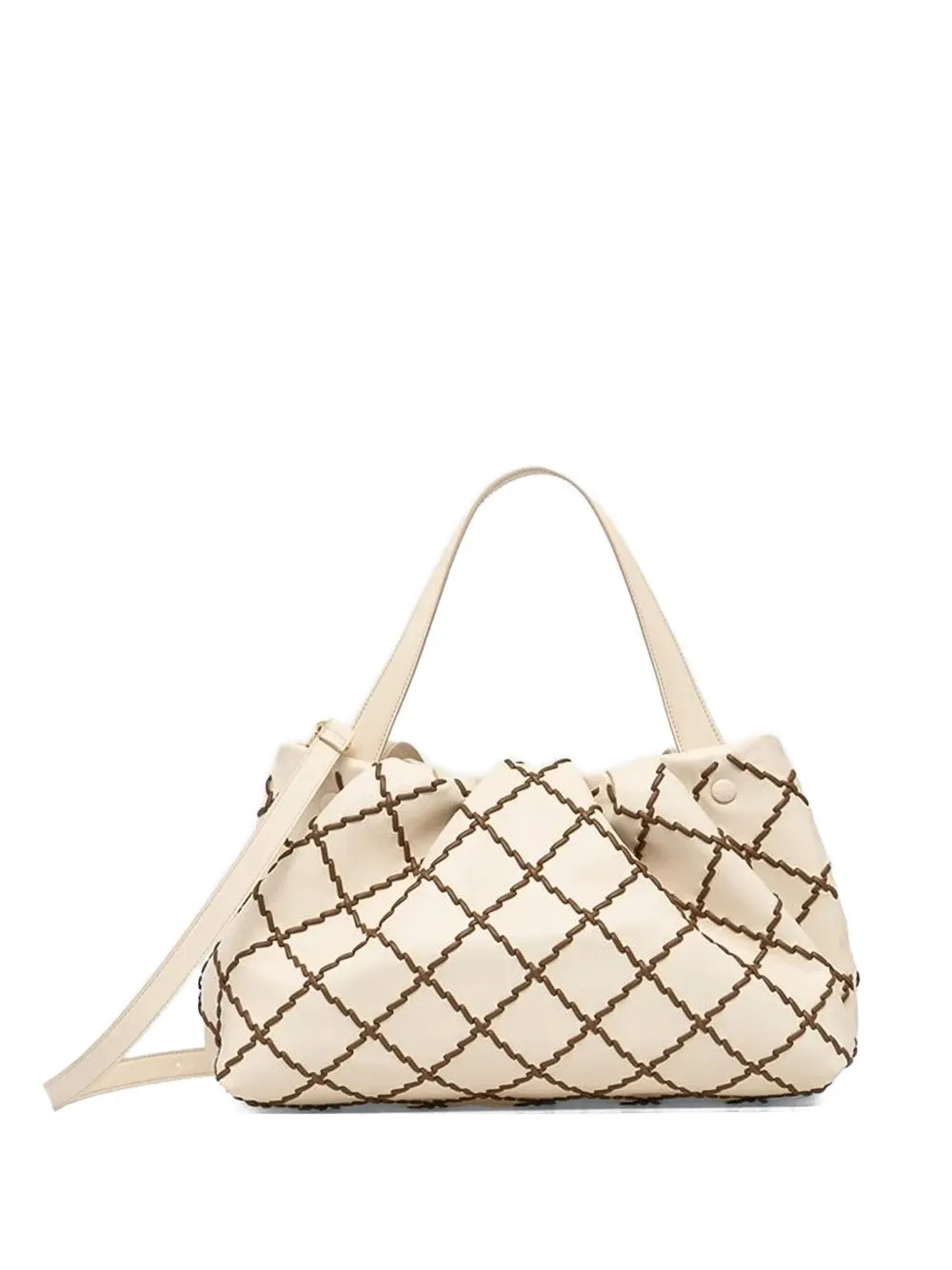 Themoir?thena diamond-pattern tote bag