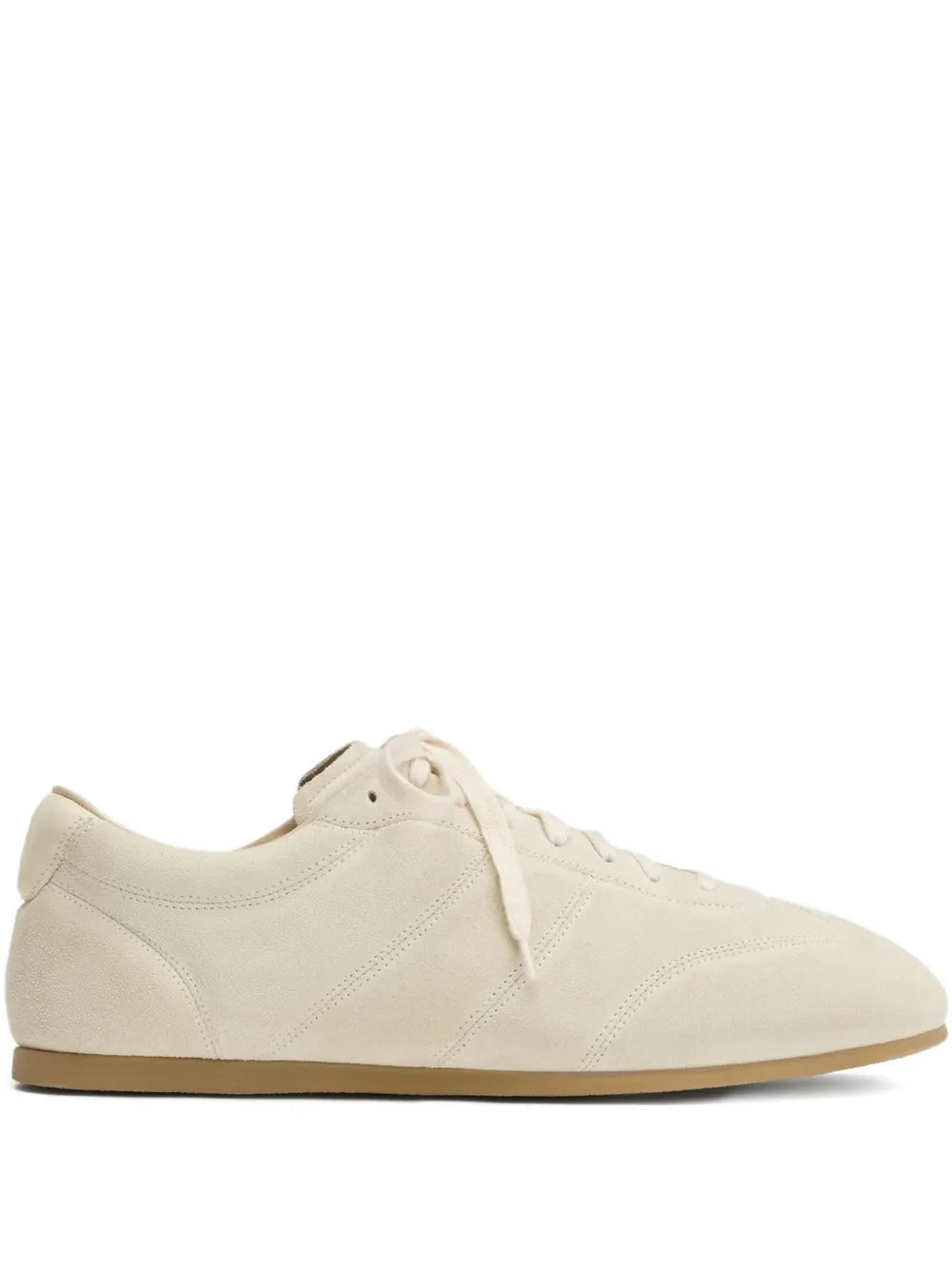 Lemaire Soft Runner Quilted Suede Low-Top Sneakers