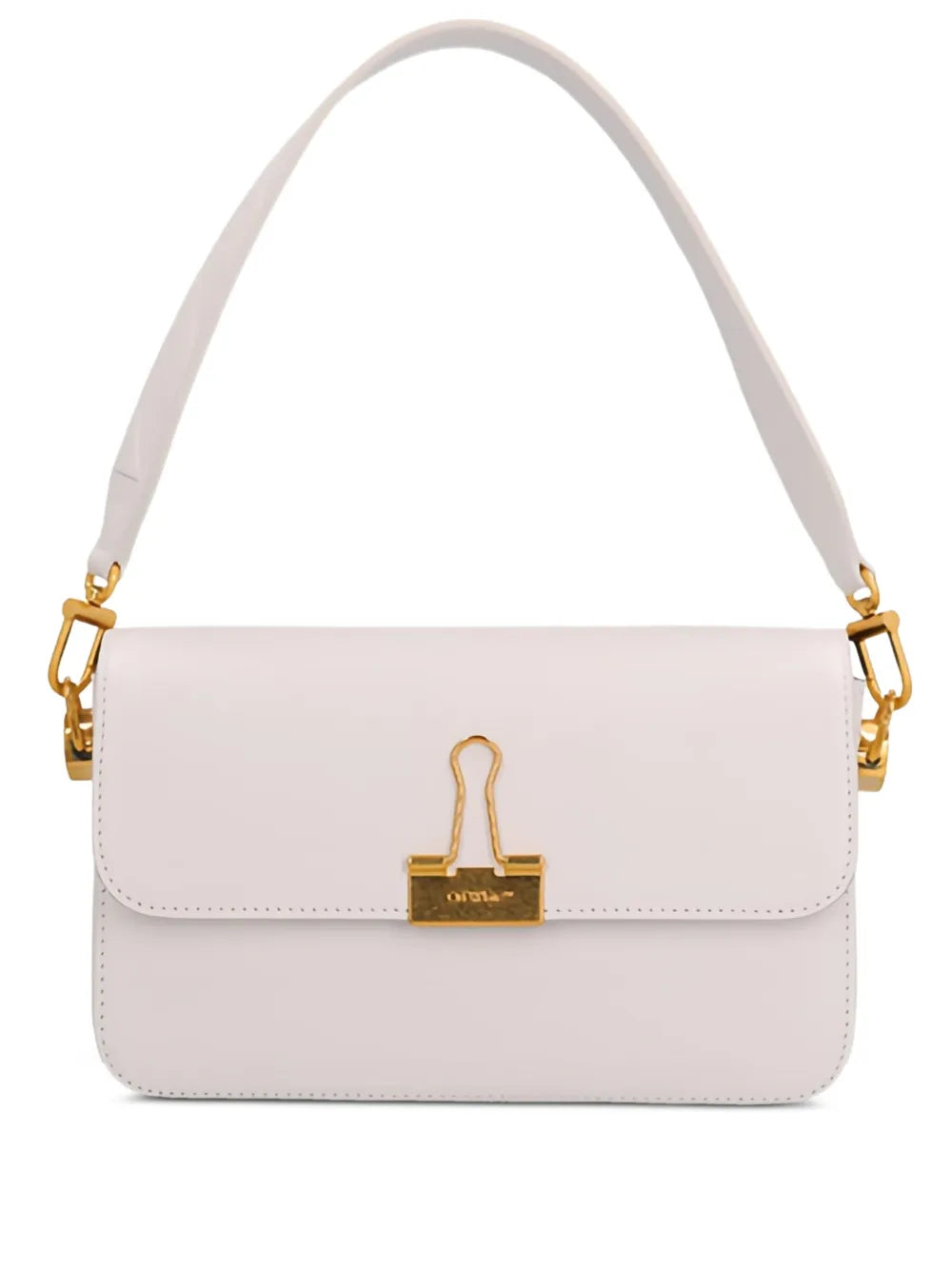 Off-WhiteM Plain Blinder paperclip shoulder bag