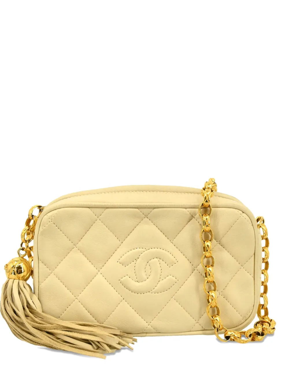 Pre-OwnedCHANEL Pre-Owned1992 quilted CC camera bag