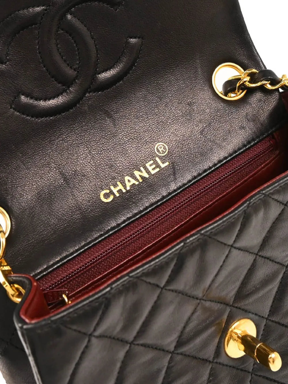 Pre-OwnedCHANEL Pre-Owned1990 mini Classic Flap shoulder bag