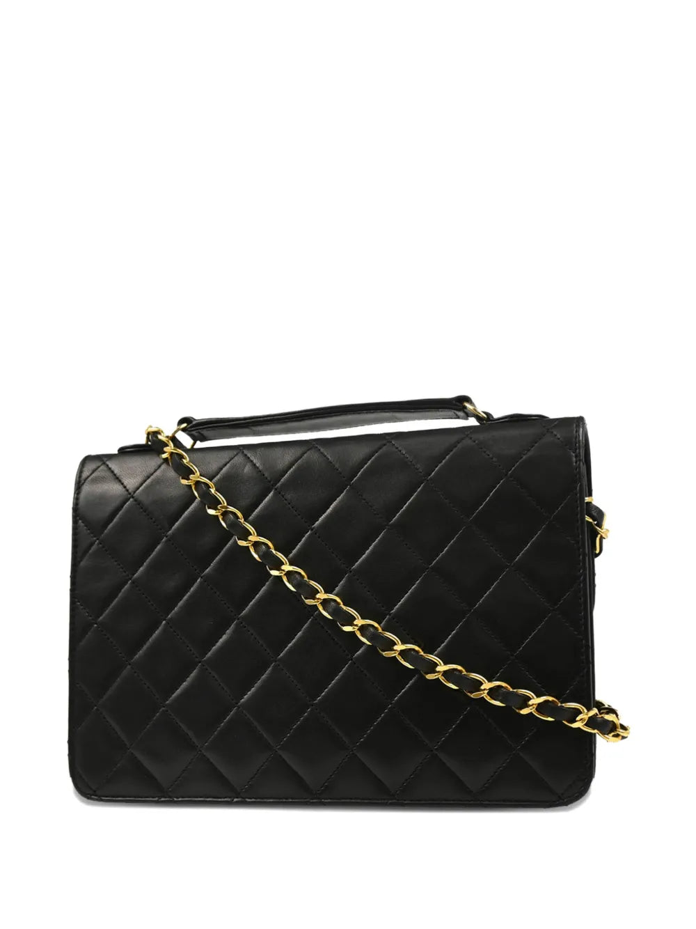 Pre-OwnedCHANEL Pre-Owned1990s double CC turn-lock shoulder bag