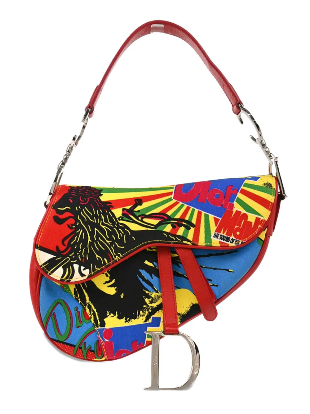 Pre-OwnedChristian Dior Pre-Owned2003 Mania Saddle Handbag