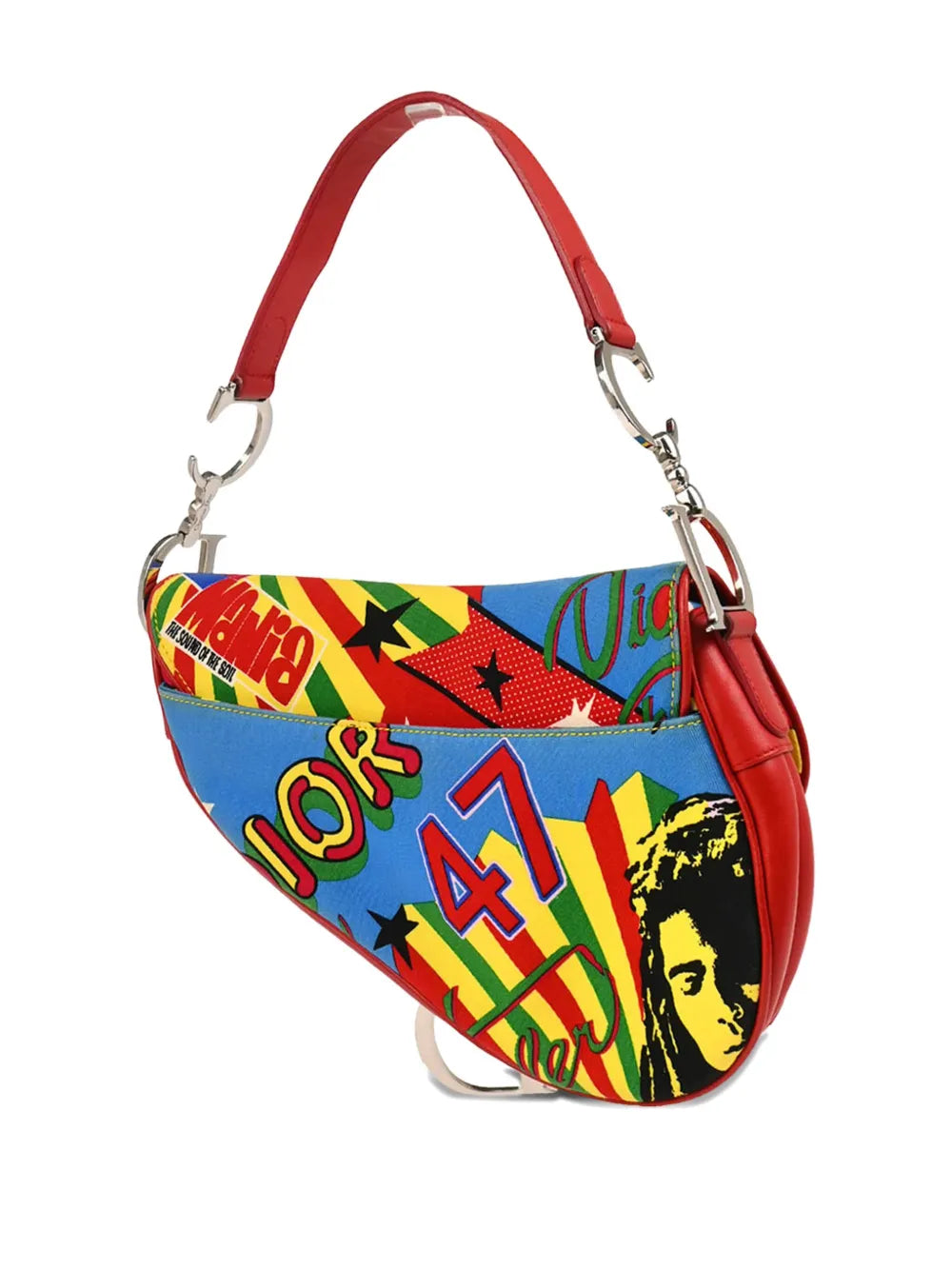 Pre-OwnedChristian Dior Pre-Owned2003 Mania Saddle Handbag
