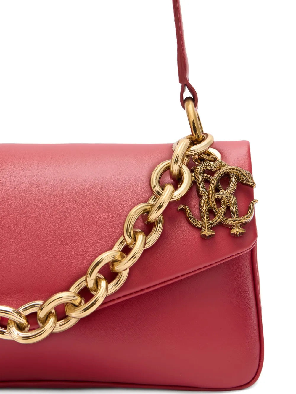 Roberto Cavallileather shoulder bag