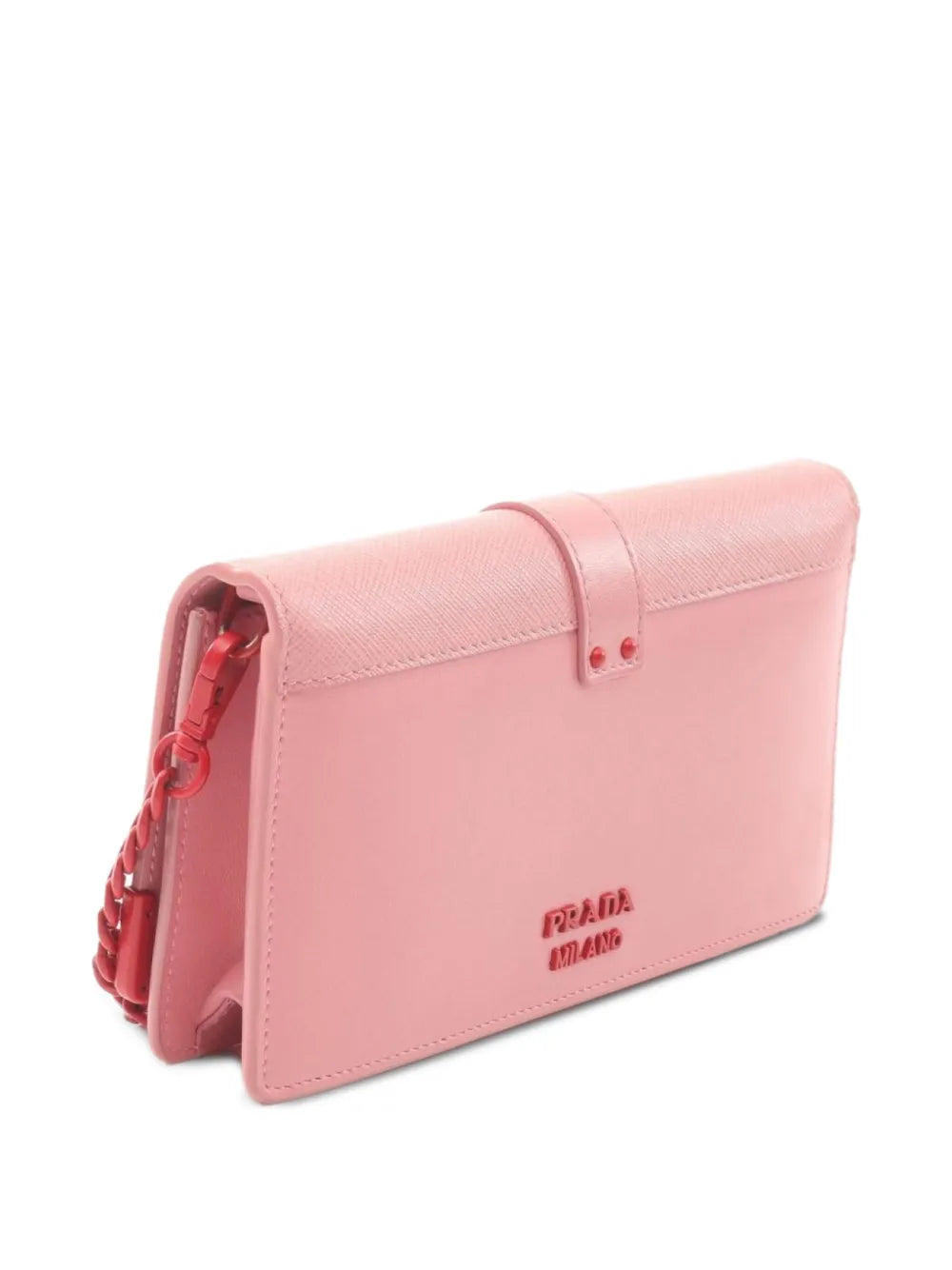 Pre-OwnedPrada Pre-Owned2000s City heart appliqu?clutch bag