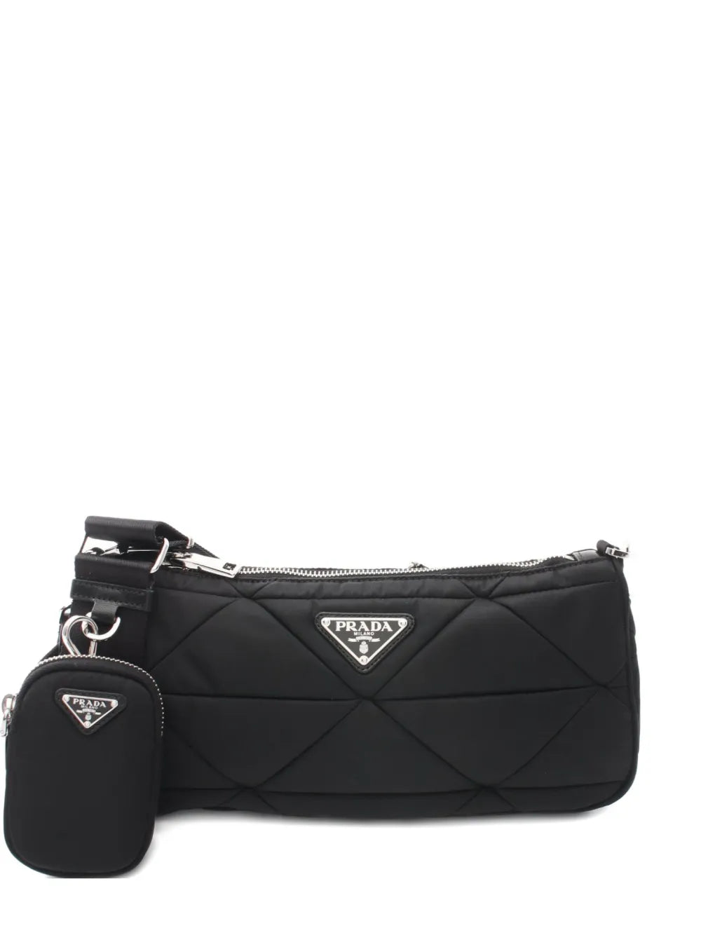 Pre-OwnedPrada Pre-Owned2020s quilted leather shoulder bag