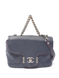 Pre-OwnedCHANEL Pre-Owned2018 quilted leather two-way handbag