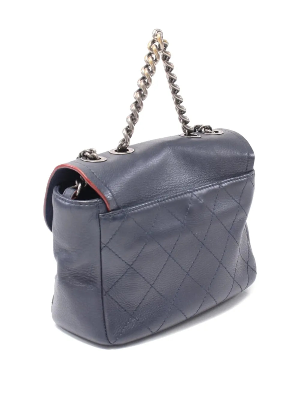 Pre-OwnedCHANEL Pre-Owned2018 quilted leather two-way handbag