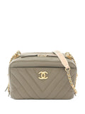 Pre-OwnedCHANEL Pre-Owned2018 Chevron V-stitch shoulder bag