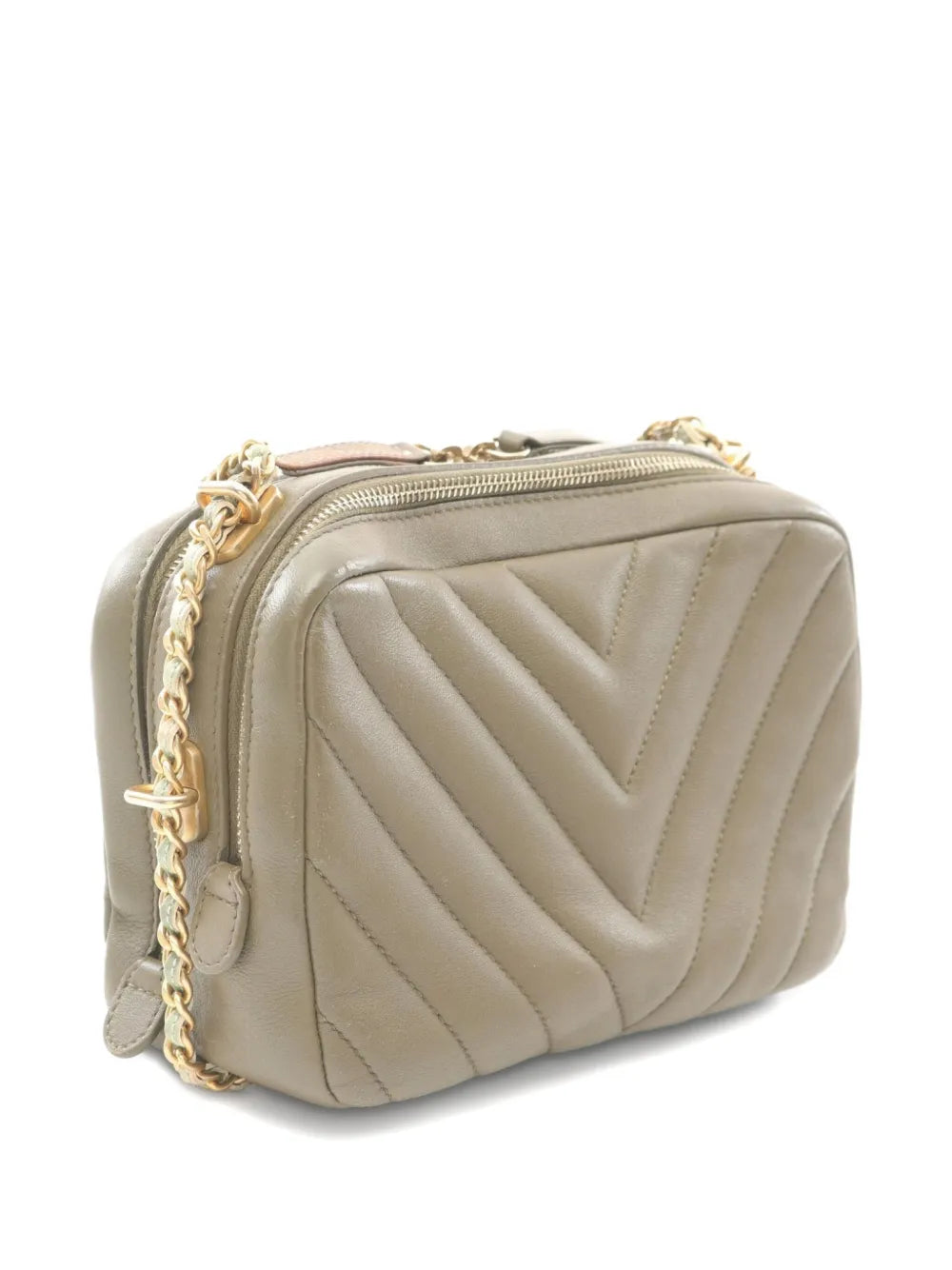 Pre-OwnedCHANEL Pre-Owned2018 Chevron V-stitch shoulder bag