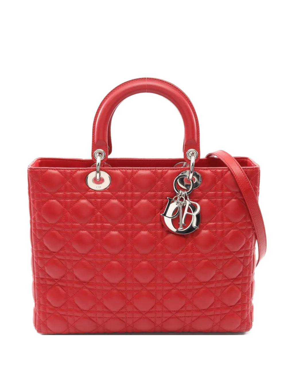 Pre-OwnedChristian Dior Pre-Owned2010s large Lady Dior handbag