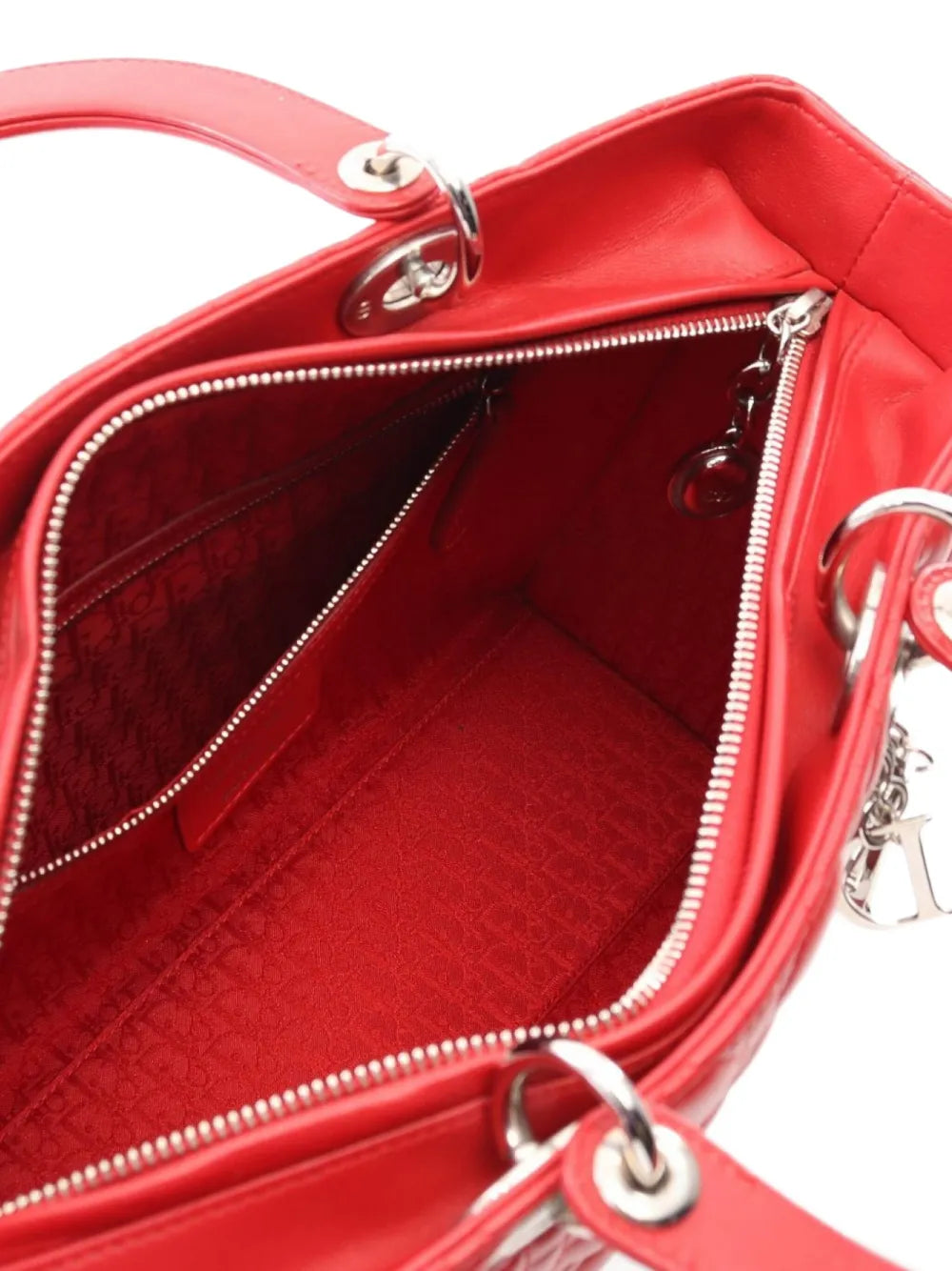 Pre-OwnedChristian Dior Pre-Owned2010s large Lady Dior handbag