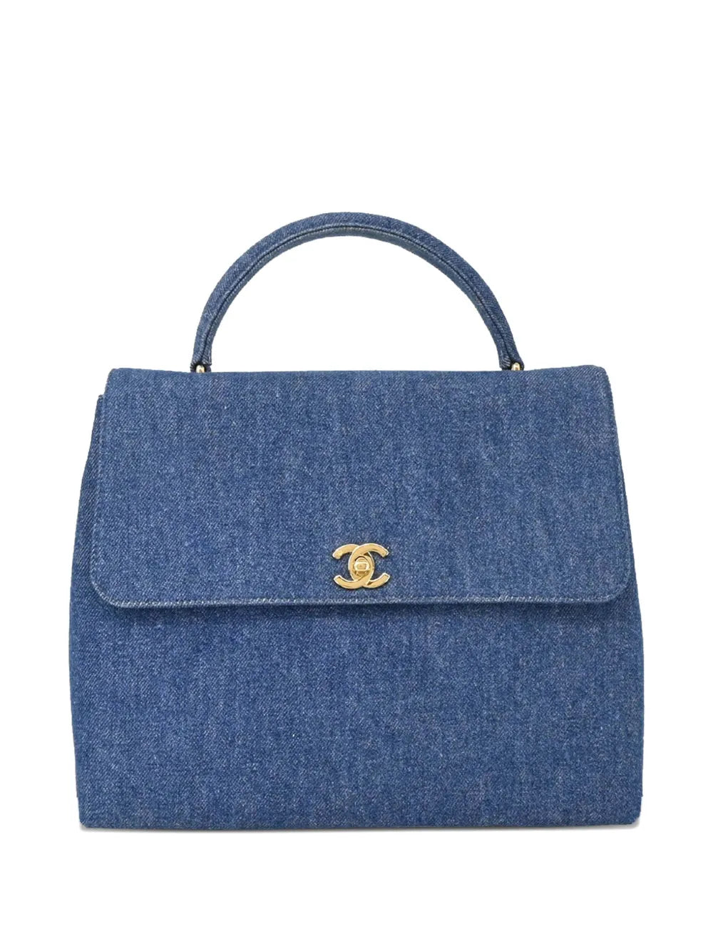 Pre-OwnedCHANEL Pre-Owned1998 denim handbag