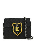 Pre-OwnedCHANEL Pre-Owned2005 Emblem quilted flap shoulder bag