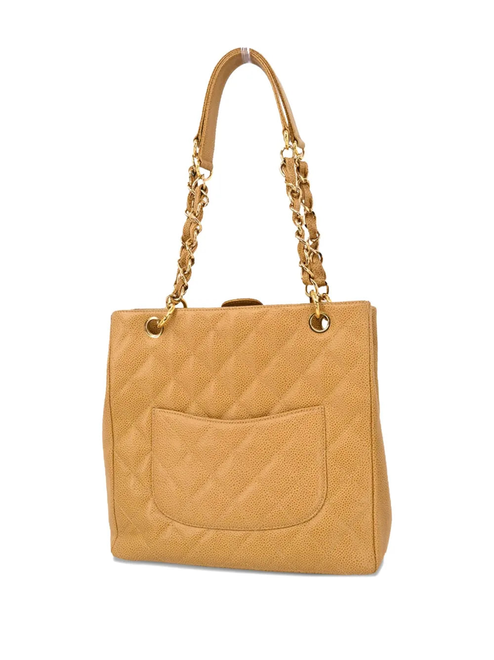 Pre-OwnedCHANEL Pre-Owned2003 Petite Shopping PST leather tote bag