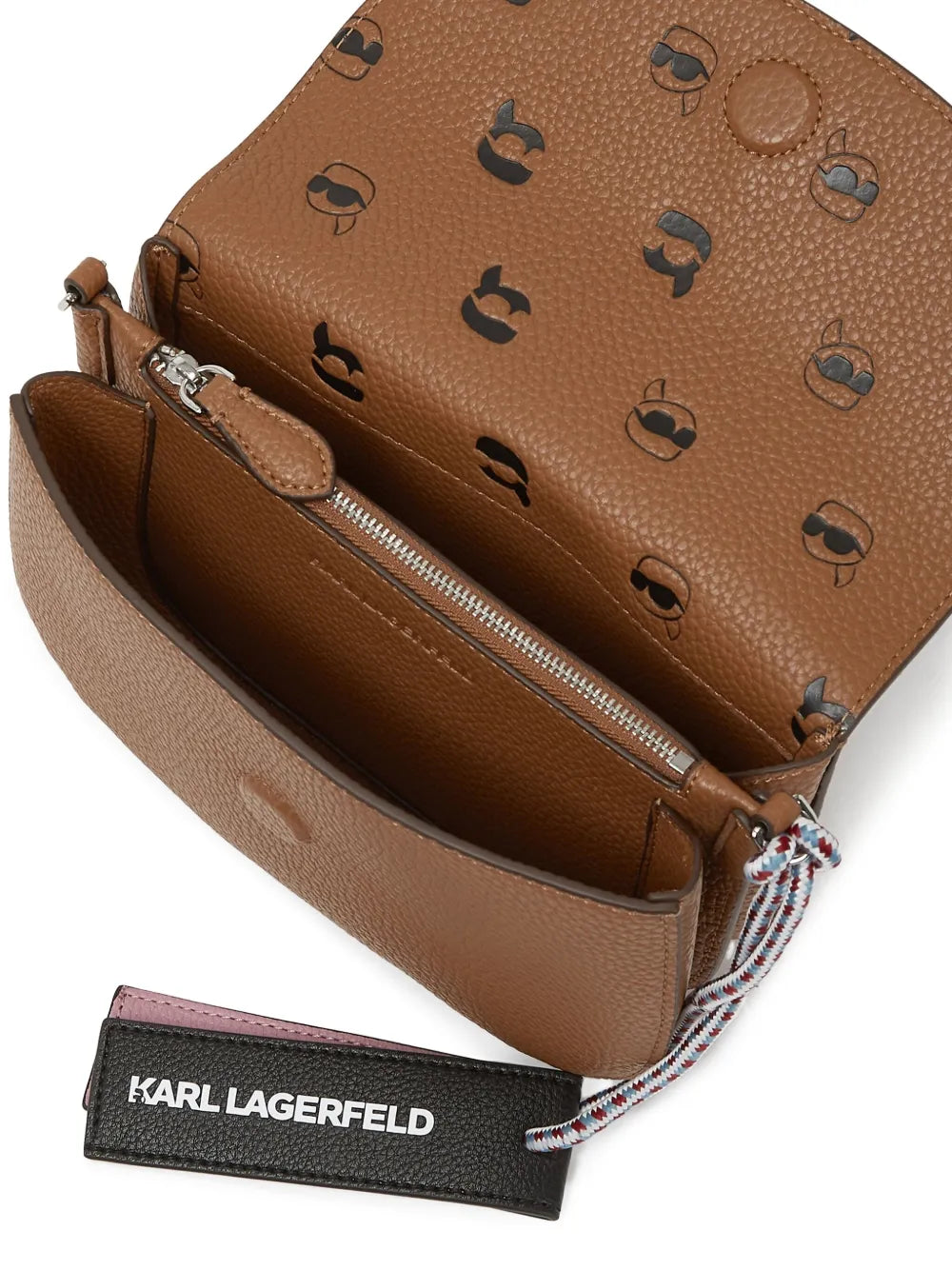 Karl LagerfeldIkon flap crossbody bag