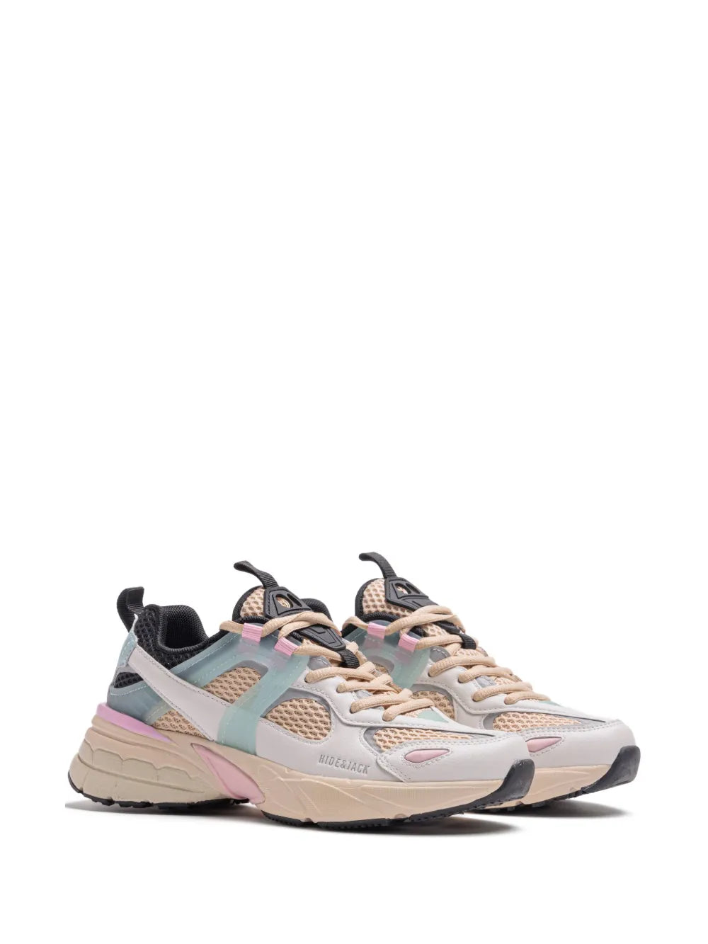 Hide&Jack Mesh-Panelled Chunky Sneakers