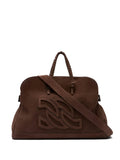 CasadeiPark Avenue logo-patch tote bag