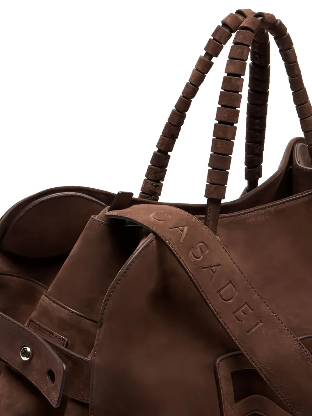 CasadeiPark Avenue logo-patch tote bag
