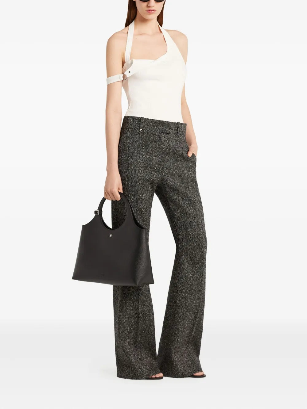 CourresHoly Day leather shoulder bag