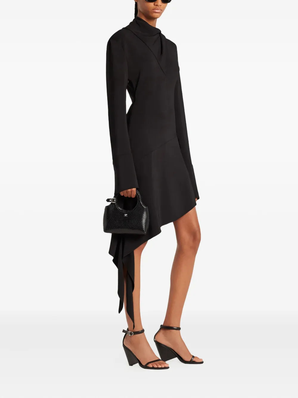 Courr?esmini Holy leather shoulder bag
