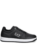 Ea7 Emporio Armani Logo-Detail Leather Sneakers