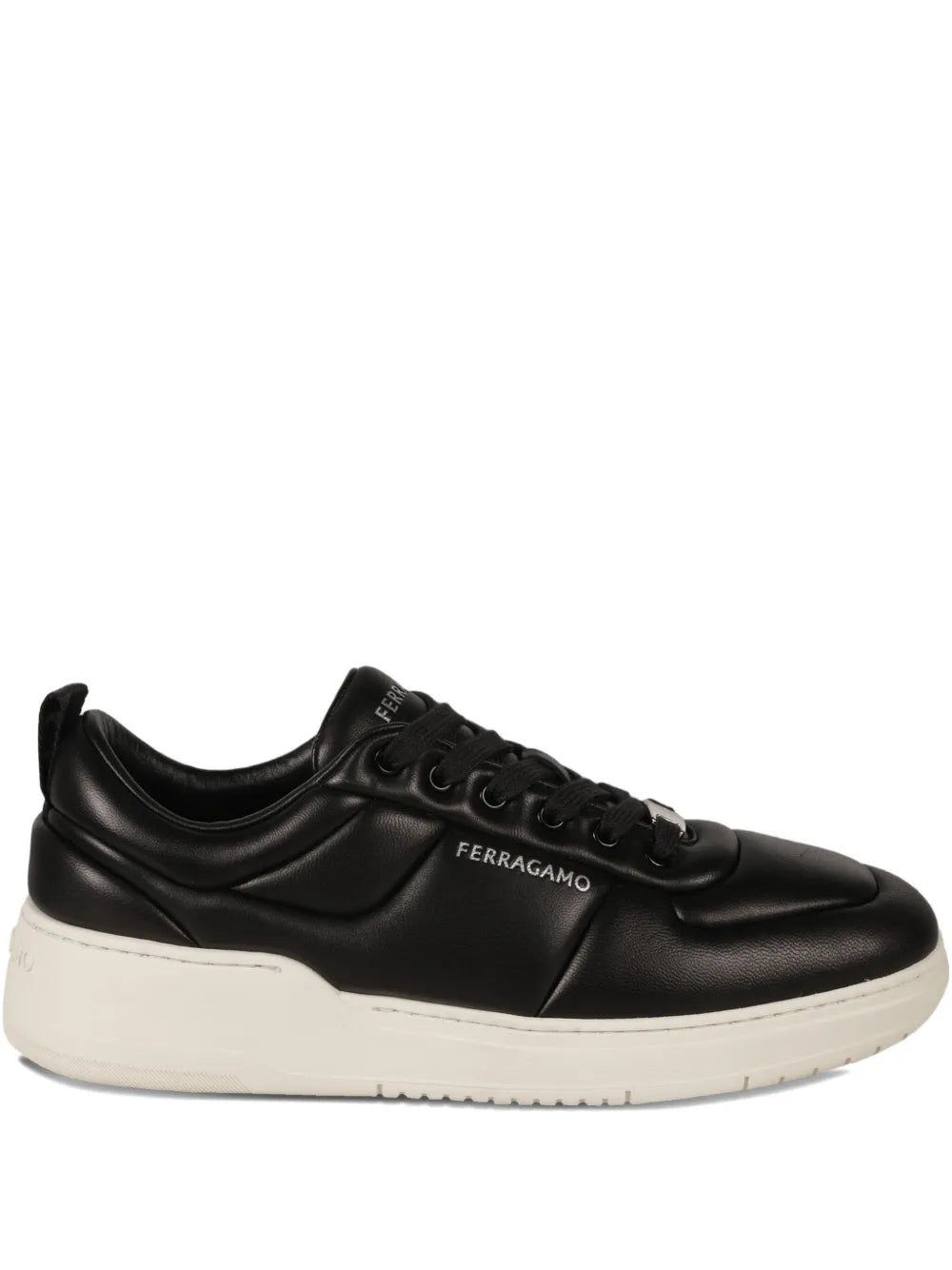 Ferragamo Padded Leather Sneakers
