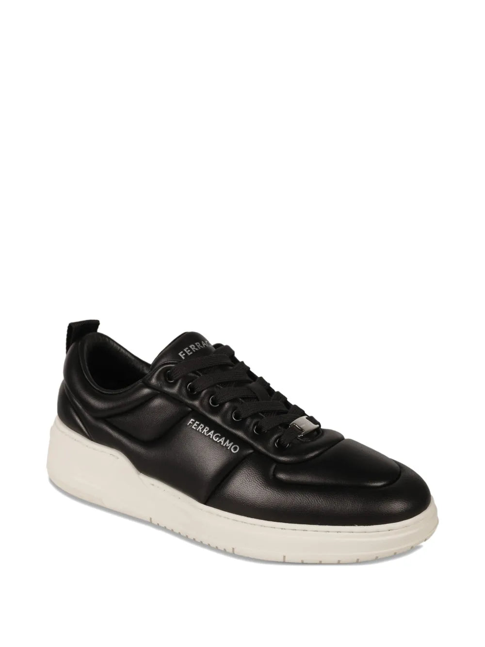 Ferragamo Padded Leather Sneakers