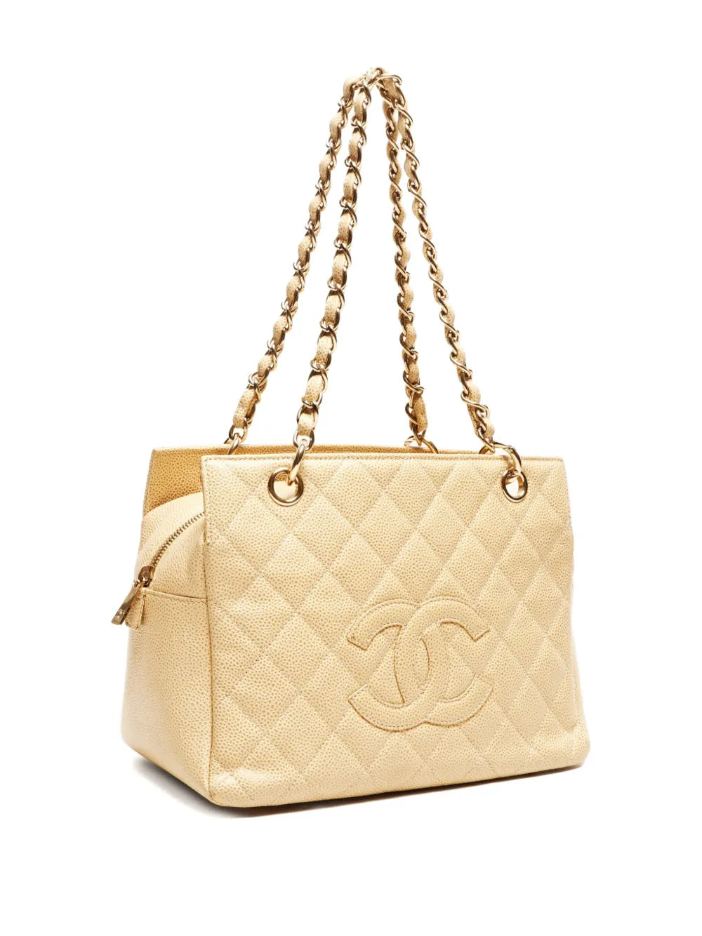 Pre-OwnedCHANEL Pre-Owned2002-2003 caviar leather shoulder bag