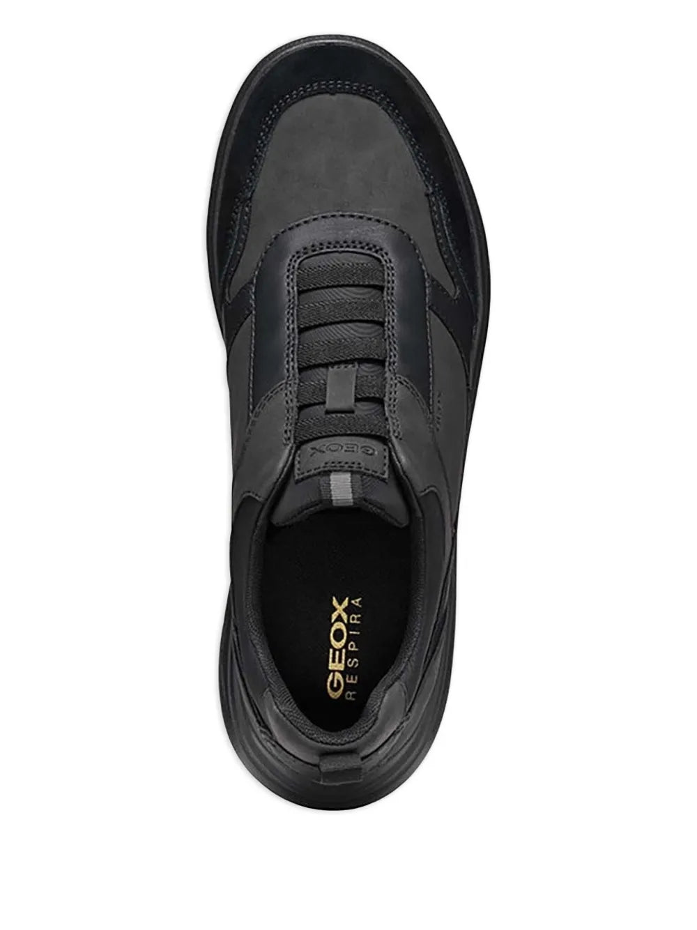 Geox Slip-On Panelled Trainers