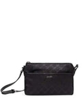 Joop!logo-plaque jacquard crossbody bag