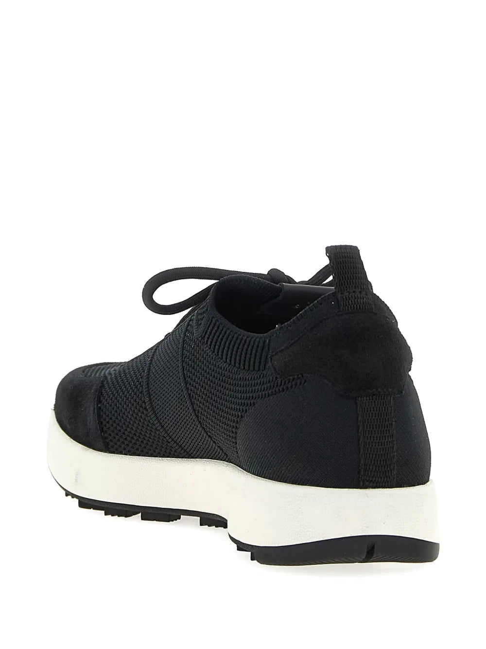 Kiton Mesh-Panelled Lace-Up Sneakers