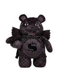 Spraygroundlarge 4AM Money Wing Bear check-pattern backpack