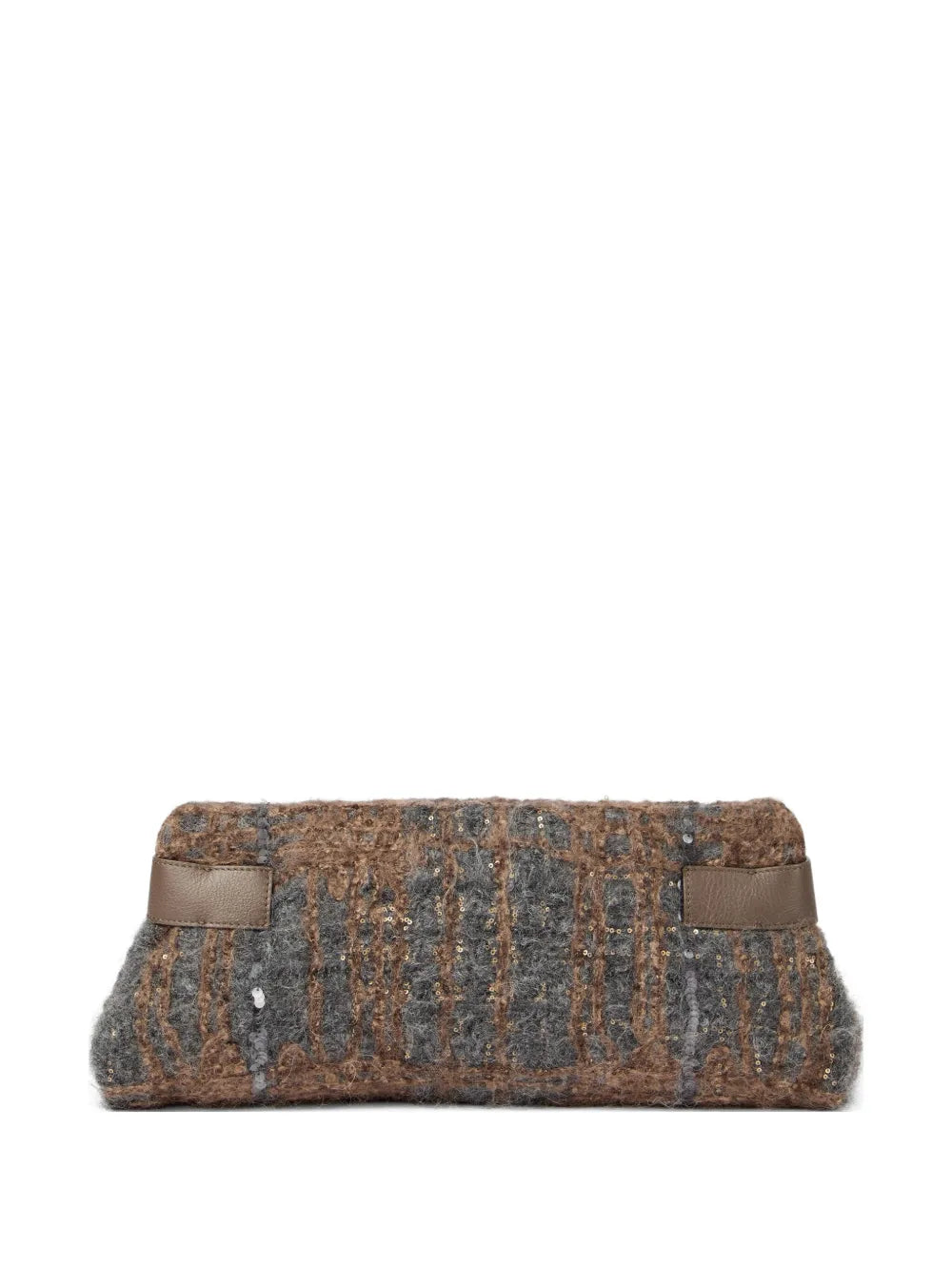 Brunello CucinelliEssence sequin-embellished clutch bag